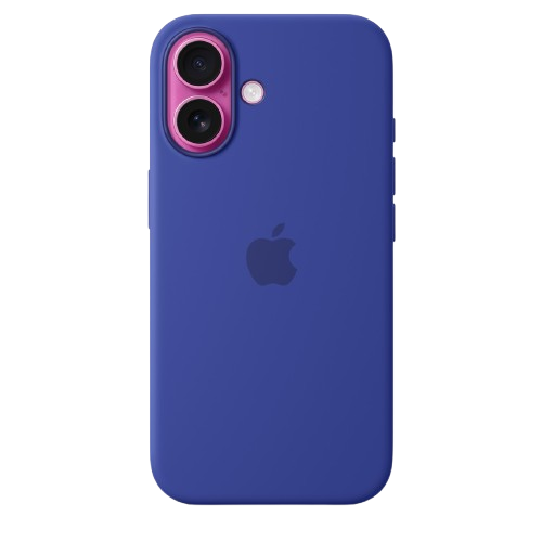 Apple silicone case FULL iPhone 16 Midnight Blue